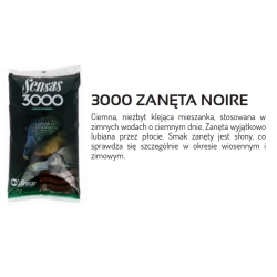 Sensas Zanęta 3000 Noire 1kg